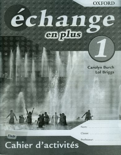 Echange: Workbook En Plus Pt. 1