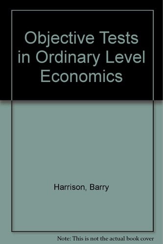 Objective Tests in 'O' Level Economics