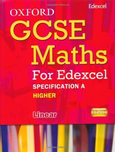 Oxford GCSE Maths for Edexcel: Specification A Student Book Higher (B-D)