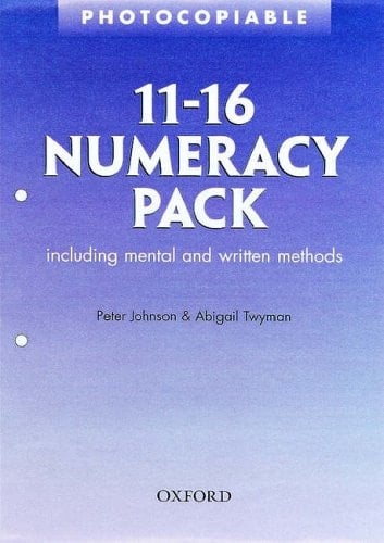 11-16 Numeracy