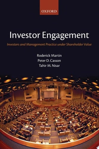 Investor Engagement: Investors and Management Practice Under Shareholder Value