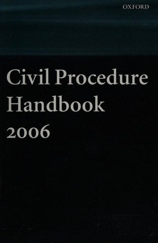 Civil Procedure Handbook 2006