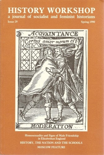 History Workshop A Journal of Socialist and Femini
