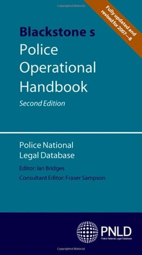 Blackstone's Police Operational Handbook