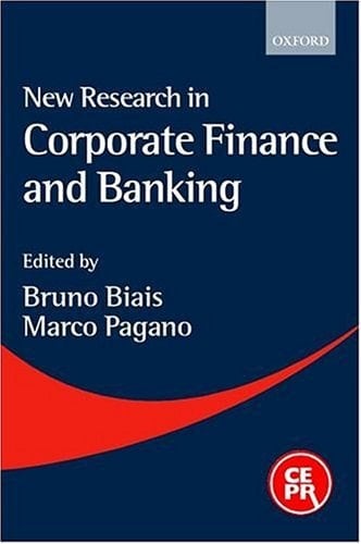 New Research in Corporate Finance and Banking