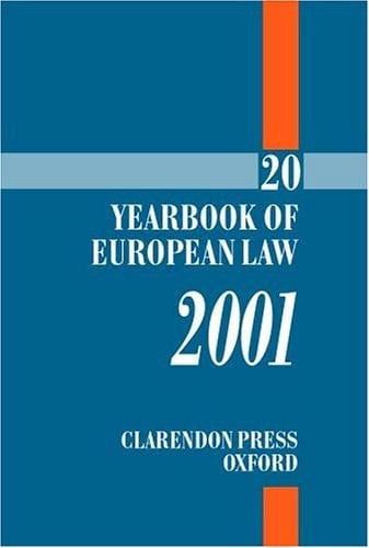 Yearbook of European Law: Volume 20: 2001