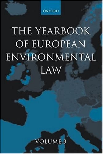 Yearbook of European Environmental Law: Volume 3