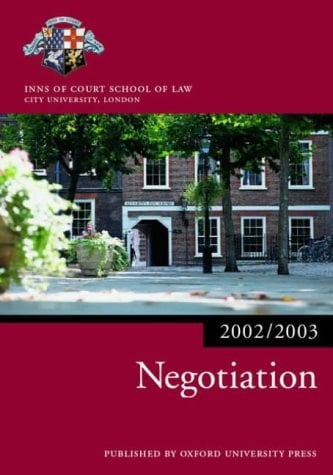 Negotiation (Blackstone Bar Manual)