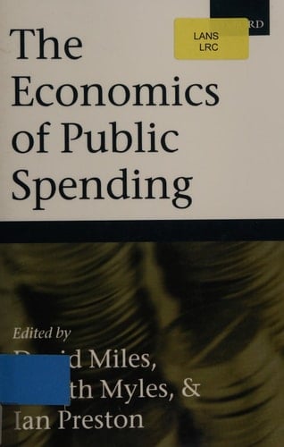 The Economics of Public Spending