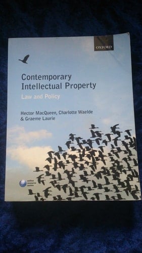 Textbook on Intellectual Property