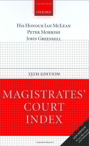 Magistrates' Court Index