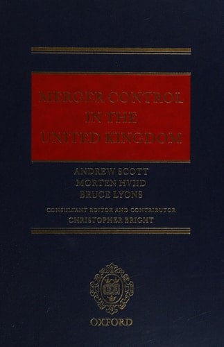 Merger Control in the United Kingdom