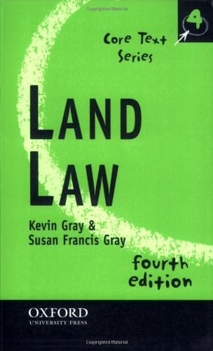 Land Law (Core Texts S.)