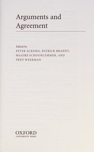 Arguments and Agreement