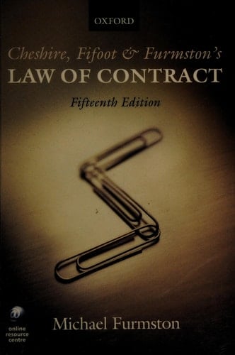 Cheshire, Fifoot and Furmston's Law of Contract