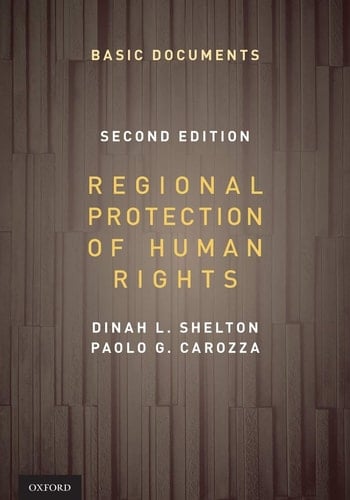 Regional Protection of Human Rights Pack: Pack