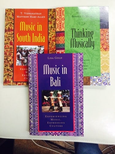 MUSIC PKG WITH 3 BOOKS (Thinking Musically, Music in Bali, Music in South India)