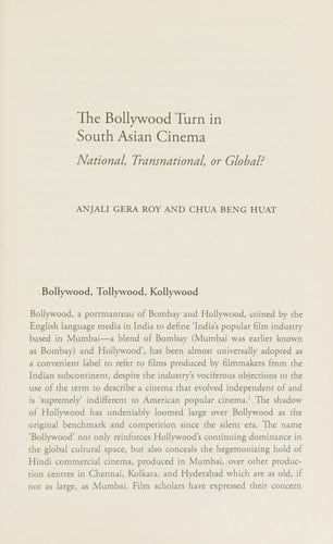 Travels of Bollywood Cinema:: From Bombay to LA