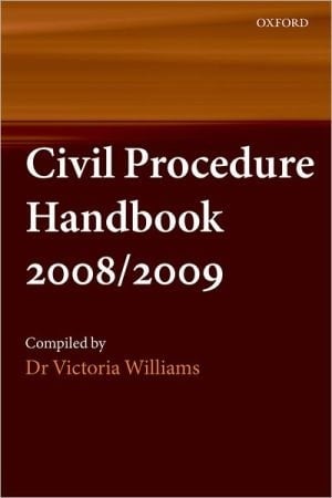 Civil Procedure Handbook 2008/2009