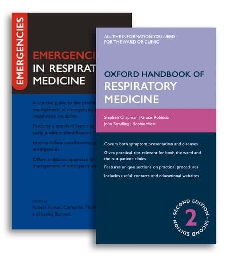 Oxford Handbook of Respiratory Medicine and Emergencies in Respiratory Medicine Pack (Oxford Handbooks Series)