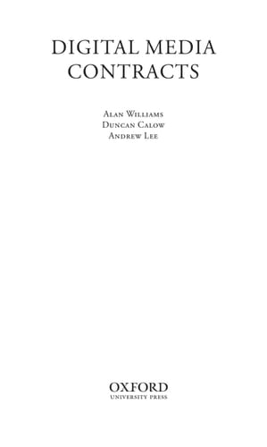 Digital Media Contracts