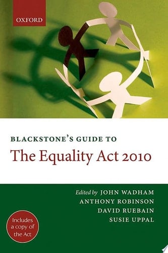 Blackstone's Guide to the Equality Act 2010