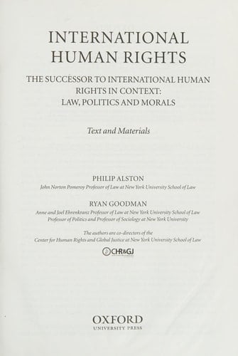 International Human Rights