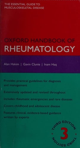 Oxford Handbook of Rheumatology (Oxford Medical Handbooks)