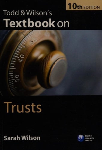 Todd & Wilson's Textbook on Trusts