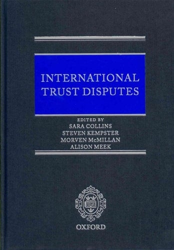 International Trust Disputes