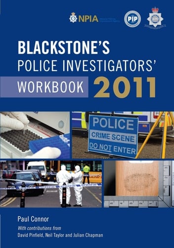 Blackstone's Police Investigators' Workbook 2011