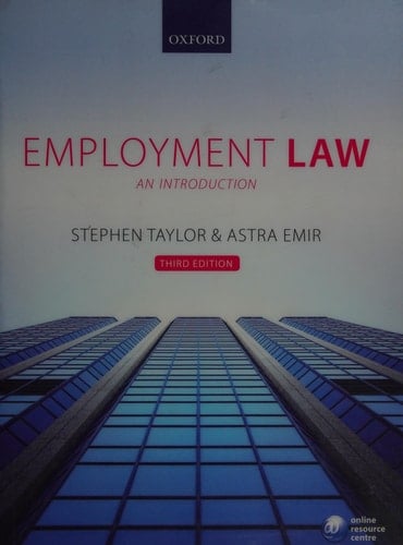 Employment Law: An Introduction