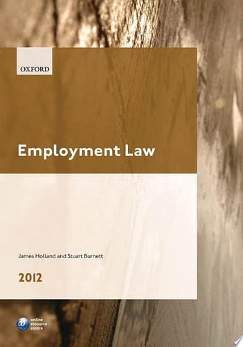 Employment Law 2012 (Legal Practice Course Guide)