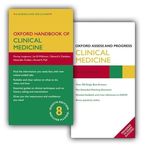 Oxford Handbook of Clinical Medicine Eighth Edition and Oxford Assess and Progress Clinical Medicine Pack