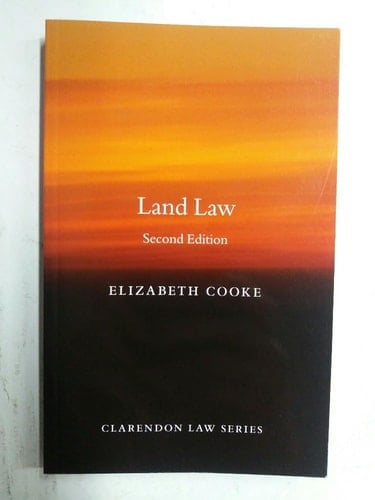 Land Law (Clarendon Law) (Clarendon Law Series)