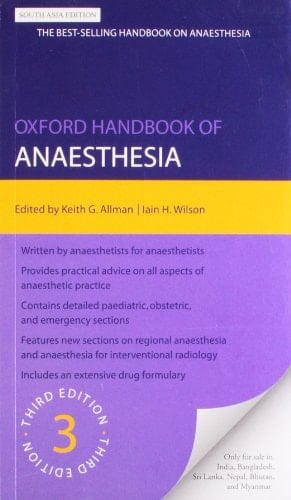 Oxford Handbook of Anaesthesia