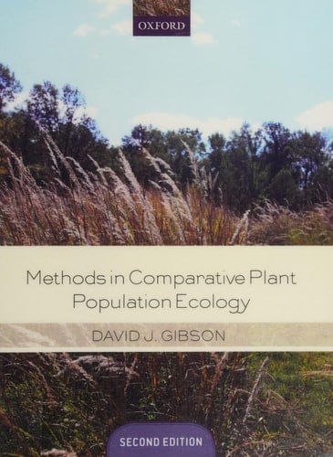 Methods in Comparative Plant Population Ecology