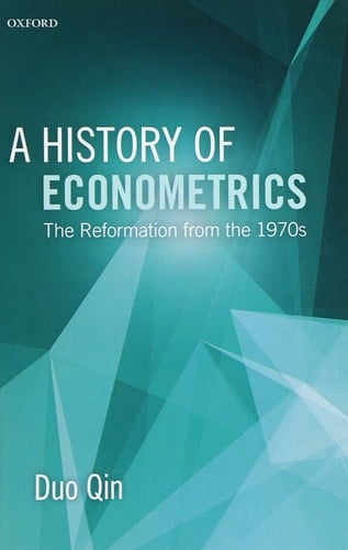 A History of Econometrics: The Reformation from the 1970s