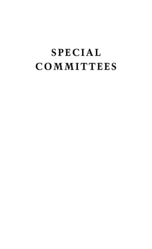 Special Committees: Law and Practice