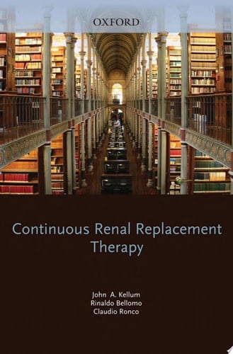 Continuous Renal Replacement Therapy