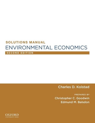 Environmental Economics SM