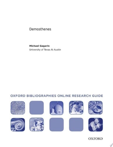 Demosthenes Oxford Bibliographies Online Research Guide