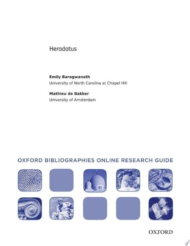 Herodotus: Oxford Bibliographies Online Research Guide