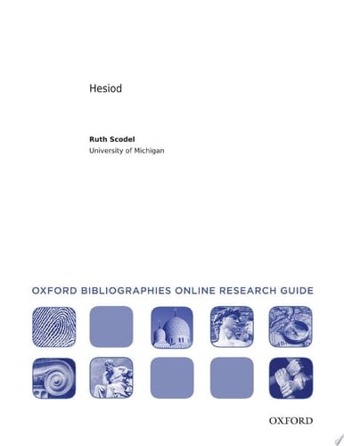 Hesiod: Oxford Bibliographies Online Research Guide