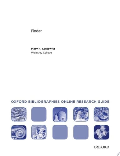 Pindar: Oxford Bibliographies Online Research Guide