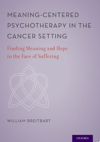 Meaning-centered Psychotherapy In The Cancer Setting
