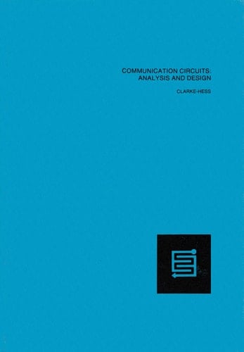 Communication Circuits: Analysis and Design
