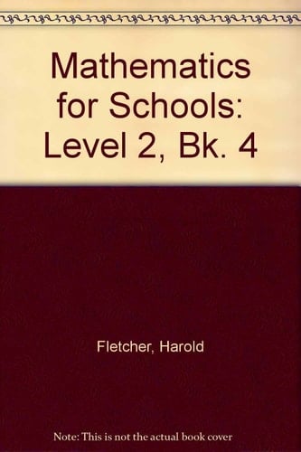Mathematics for Schools
