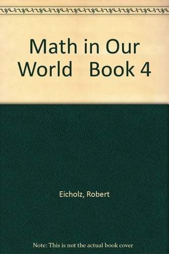 Math in Our World Book 4