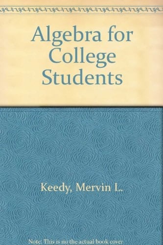 Algebra for College Students